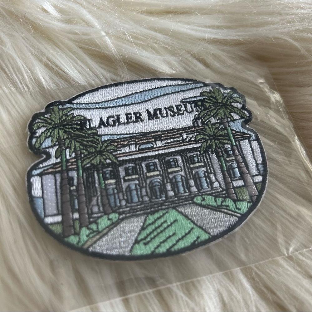 RARE Stoney Clover Lane Destination Patch Palm Beach each Flagler Museum  NWT